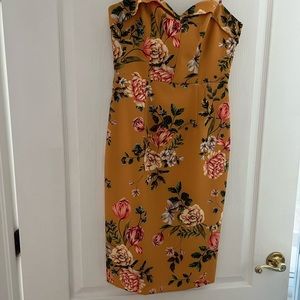 Black halo spaghetti strap dress